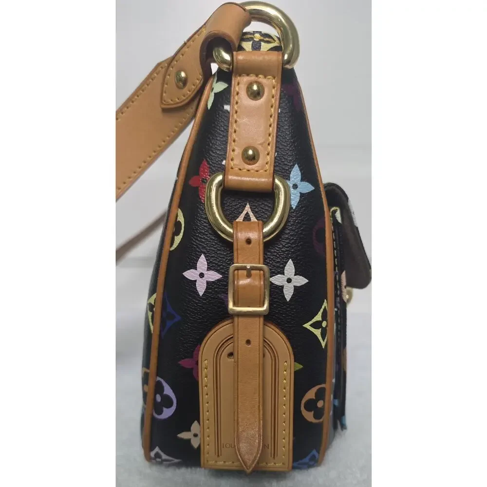 Louis Vuitton Monogram Multicolore Black Murakami Rina Crossbody w/COA